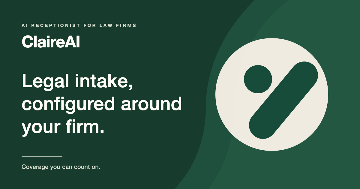 ClaireAI legal intake planning guide